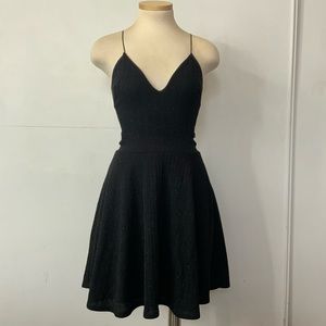 Black flowy cute dress!!